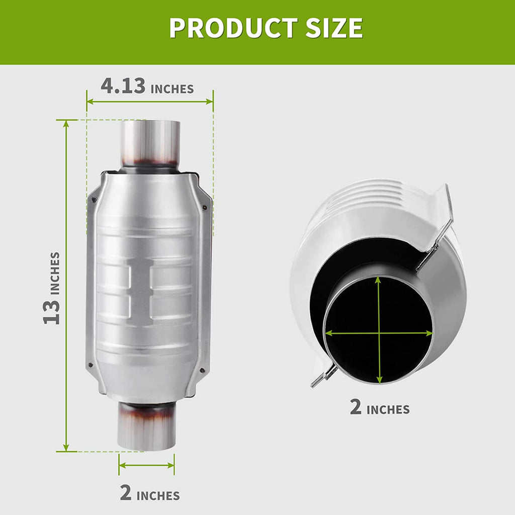 Universal Catalytic Converter Size