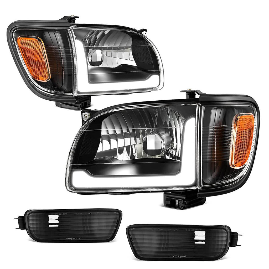 LED DRL 2001-2004 Toyota Tacoma Headlight Assembly