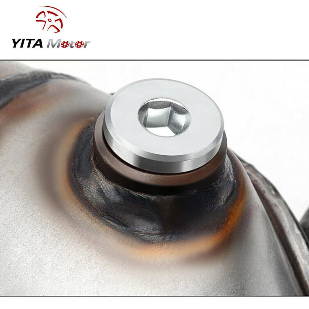 YITAMOTOR® 2002-2006 Nissan Altima 2.5L Front & Rear Catalytic Converter Set Stainless Steel High Flow Series - YITAMotor