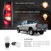 YITAMOTOR® 2003-2006 Chevy Silverado 1500 2500 Black Headlights + Smoke Tail Lights Set - YITAMotor