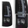 YITAMOTOR® LED 2003-2006 Chevy Silverado Headlights Taillights Black Housing Headlamps + LED Taillights