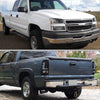 YITAMOTOR® LED 2003-2006 Chevy Silverado Faros delanteros Luces traseras Carcasa negra Faros delanteros + Luces traseras LED