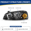 2004-2006 Hyundai Elantra Headlight Assembly