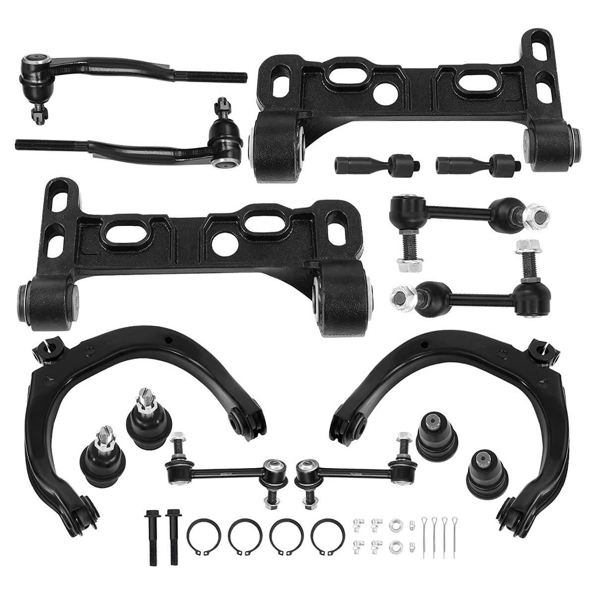 YITAMOTOR® Front Upper & Front Lower Control Arm Kit 2004-2007