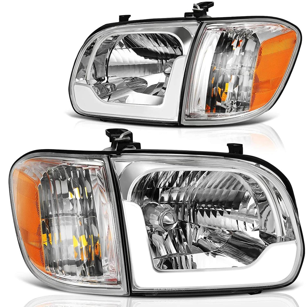 LED DRL 2005-2006 Toyota Tundra SR5 headlights