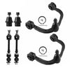 YITAMOTOR® 05-08 Ford F-150 4WD Front Upper Control Arm with Ball Joint Sway Bar Link - YITAMotor