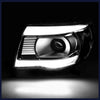 YITAMOTOR® 2005-2011 Toyota Tacoma Sequential LED Headlights Assembly Parking Turn Signal Projector Headlamps - YITAMotor