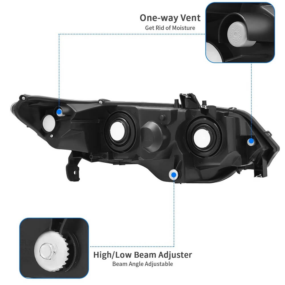 2010 honda civic headlight assembly hotsell