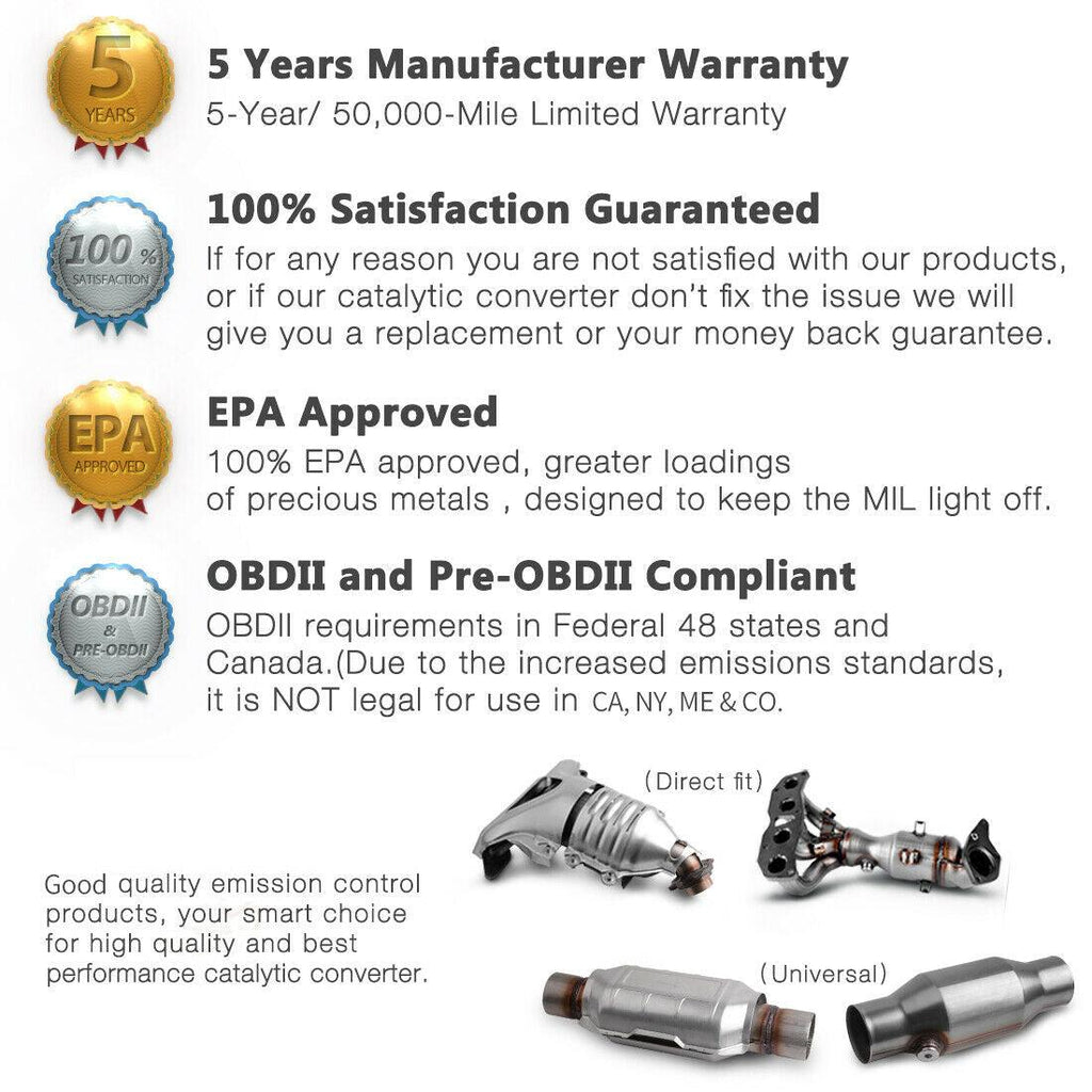 YITAMOTOR® 2007-2012 Nissan Versa 1.8L EPA Approved OBD2 Catalytic Converter - YITAMotor