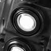 YITAMOTOR® 2007-2013 GMC Sierra 1500/2007-2014 Sierra 2500HD 3500HD Headlight Assembly Black Housing Clear Lens - YITAMotor
