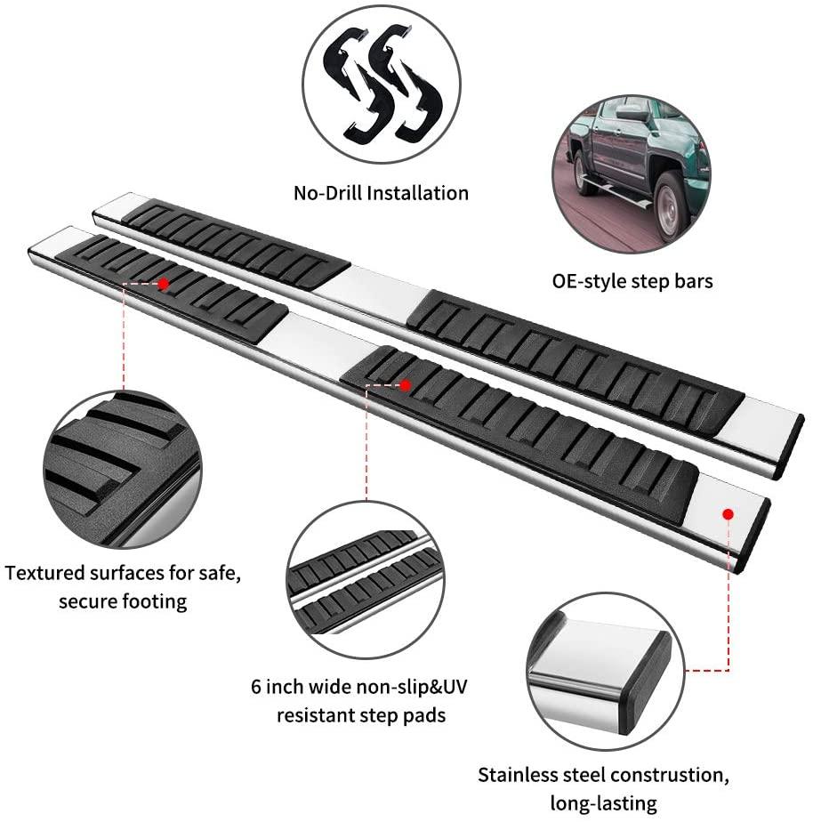 07-18 Silverado/GMC Sierra Running Boards Product Details