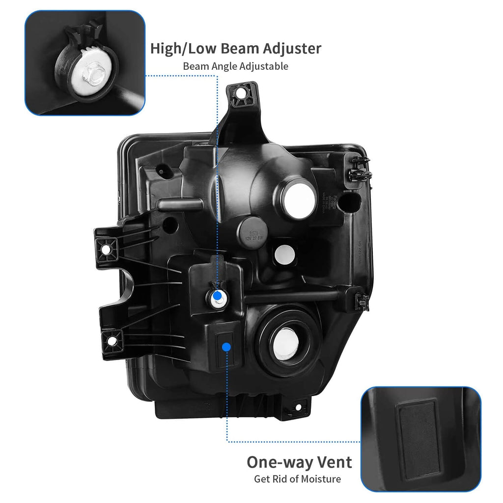 2008-2010 Ford Super duty Headlights Assembly