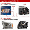 YITAMOTOR® 2009-2012 Dodge Ram Headlight Assembly - YITAMotor