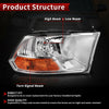 YITAMOTOR® 2009-2012 Dodge Ram Headlight Assembly - YITAMotor