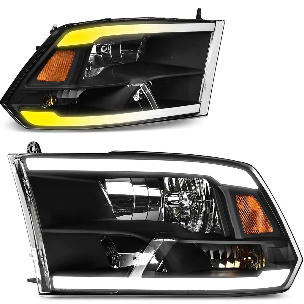 LED DRL Switchback 2009-2018 Dodge Ram headlights