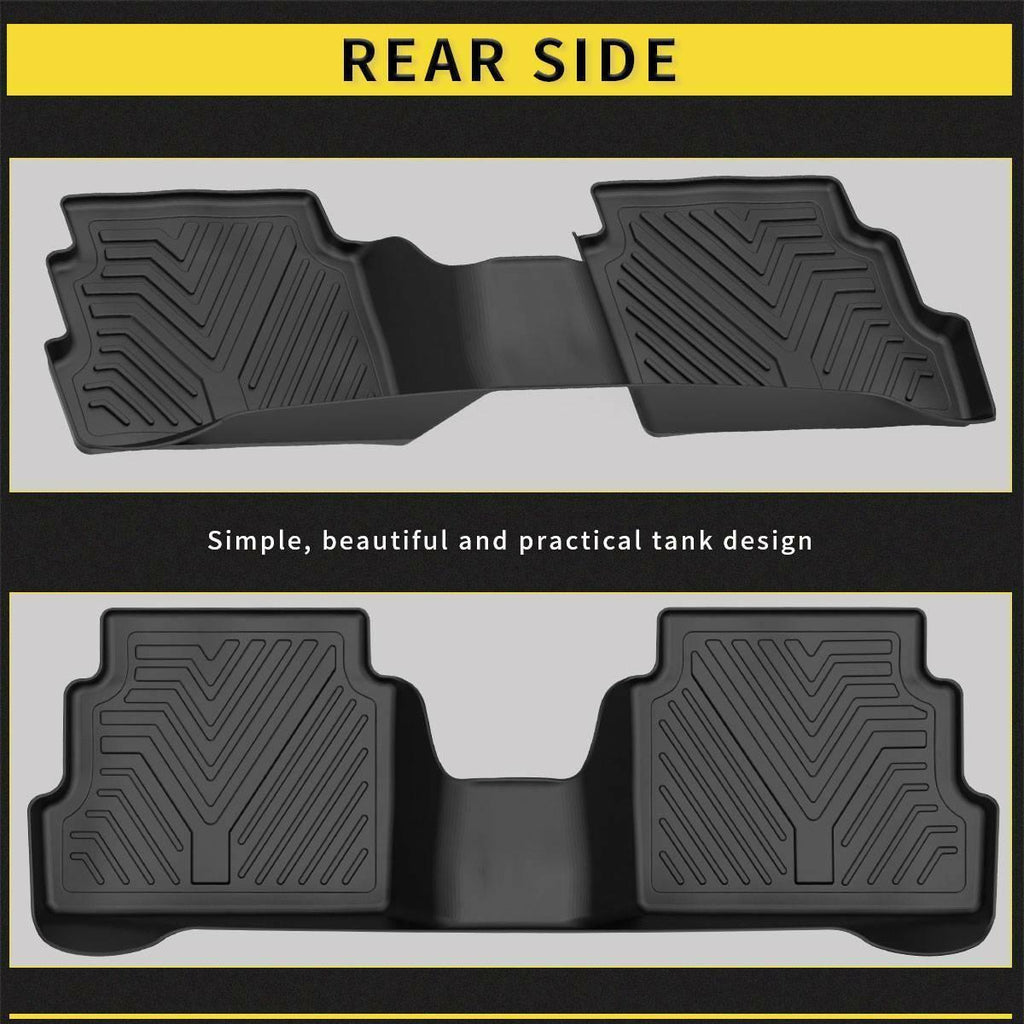 YITAMOTOR® Floor Mats For Mazda CX-5, Custom-Fit Floor Liners for 17-24 Mazda CX5, 1st & 2nd Row