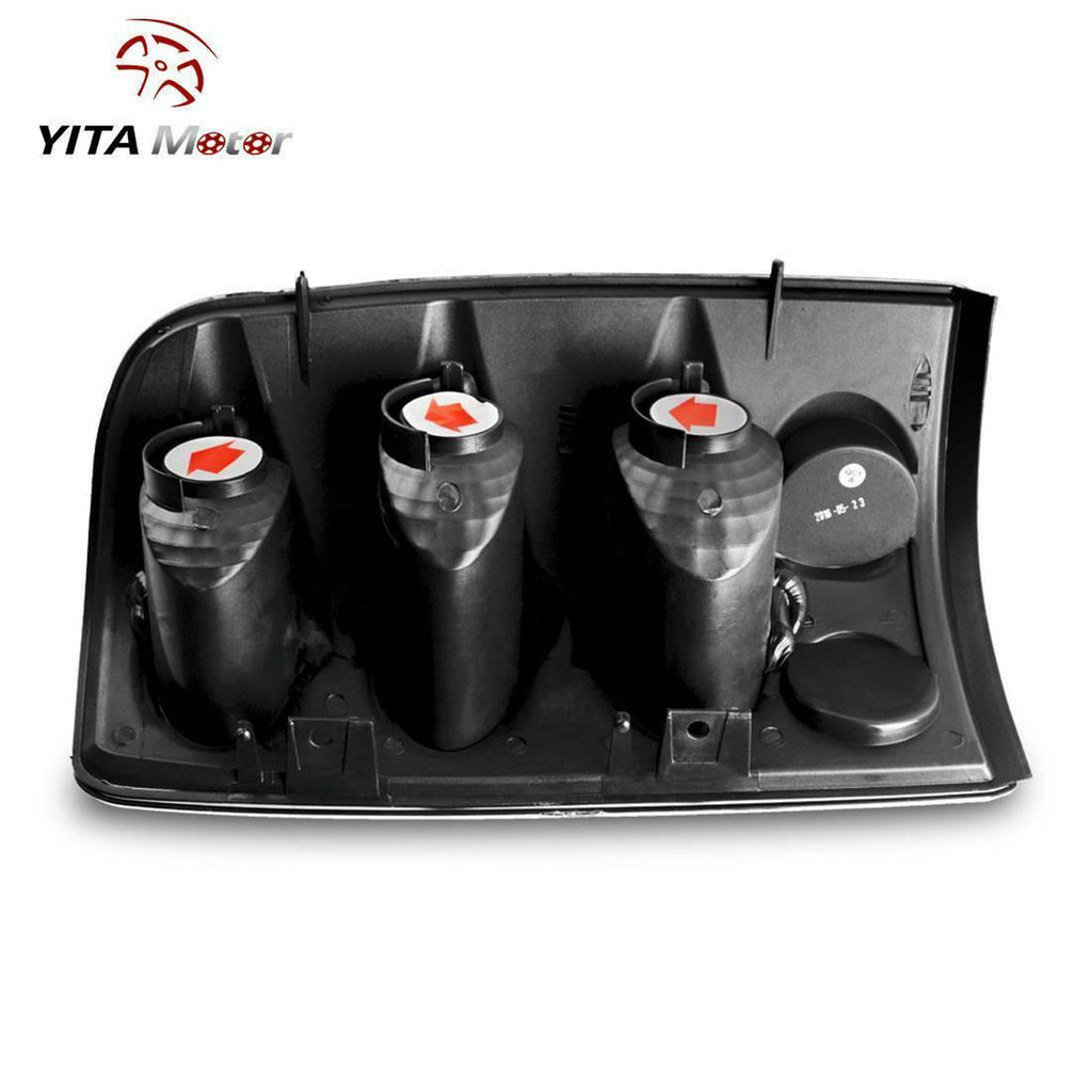 YITAMOTOR® 2000-2006 Chevy Suburban Tahoe /GMC Yukon Tail Lights Black Smoke Rear Lamps - YITAMotor