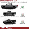 YITAMOTOR® Estribos de 6.5" pulgadas para Toyota Tacoma 2005-2022, cabina doble/tripulada, escalones laterales, barras Nerf