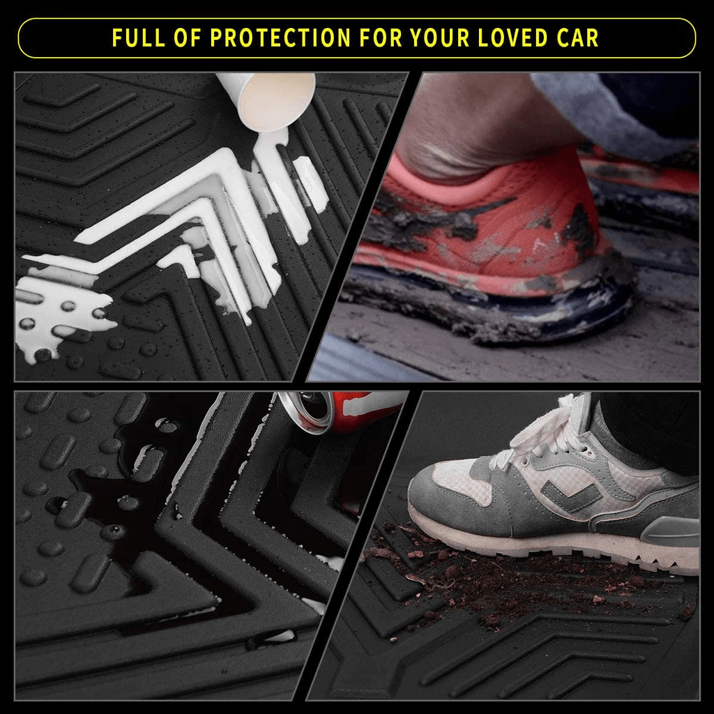 Specially designed channels ensure the liner can effectively trap the liquid, snow, or sand to keep your car and shoes clean. The raised edge that runs along the door jamb will effectively protect your vehicle from all kinds of messes. 