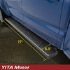 YITAMOTOR® Estribos de 6.5" pulgadas para Toyota Tacoma 2005-2022, cabina doble/tripulada, escalones laterales, barras Nerf