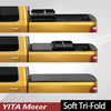 YITAMOTOR® Soft Tri-Fold 2007-2013 Chevy Silverado/GMC Sierra 1500, Fleetside 5.8 ft Bed Truck Bed Tonneau Cover