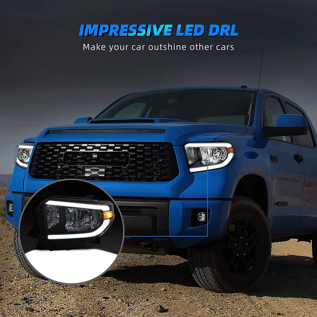 LED 2014-2021 Toyota Tundra Headlights