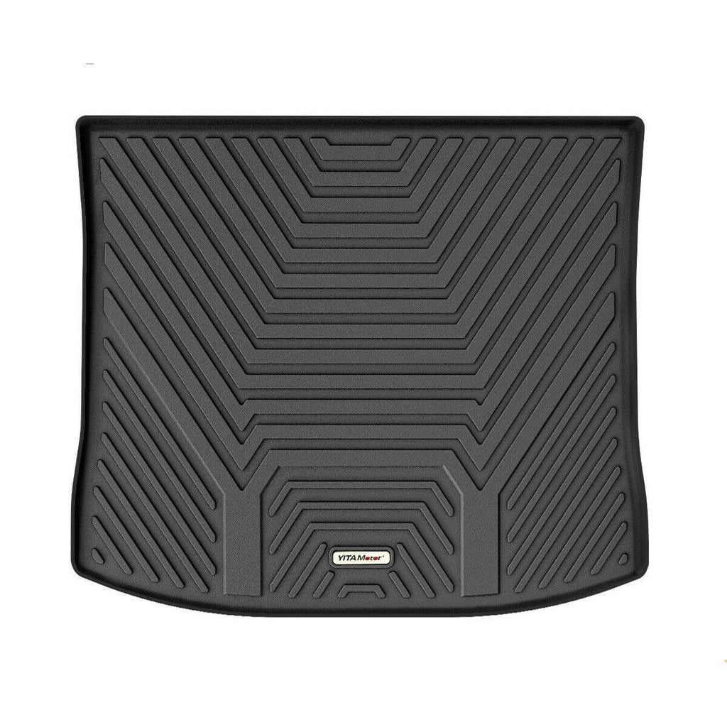 YITAMOTOR® Cargo Mat for 2015-2024 Ford Edge All Weather Black Rubber Trunk Floor Liner