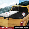 YITAMOTOR® Nissan Frontier 2005-2021, plegable y suave, con riel de riel utilitario, cubierta tipo lona para caja de camioneta Fleetside de 6 pies