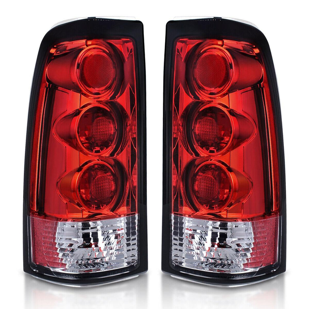 YITAMOTOR® 1999-2002 Chevy Silverado GMC Sierra 1500/2500/3500 Rear Brake Tail Light - YITAMotor