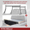 YITAMOTOR® Soft Tri-fold 1999-2024 Ford F-250 F-350 Super Duty, Styleside 6.75 ft Bed Truck Bed Tonneau Cover