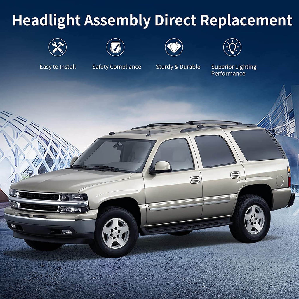 1999-2002 Chevy Silverado / 2000-2006 Tahoe Suburban Headlight