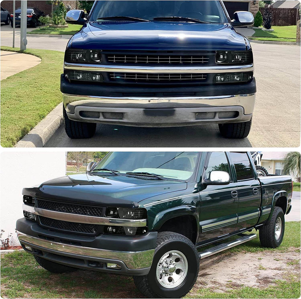 1999-2002 Chevy Silverado/2000-2006 Tahoe Suburban Headlights