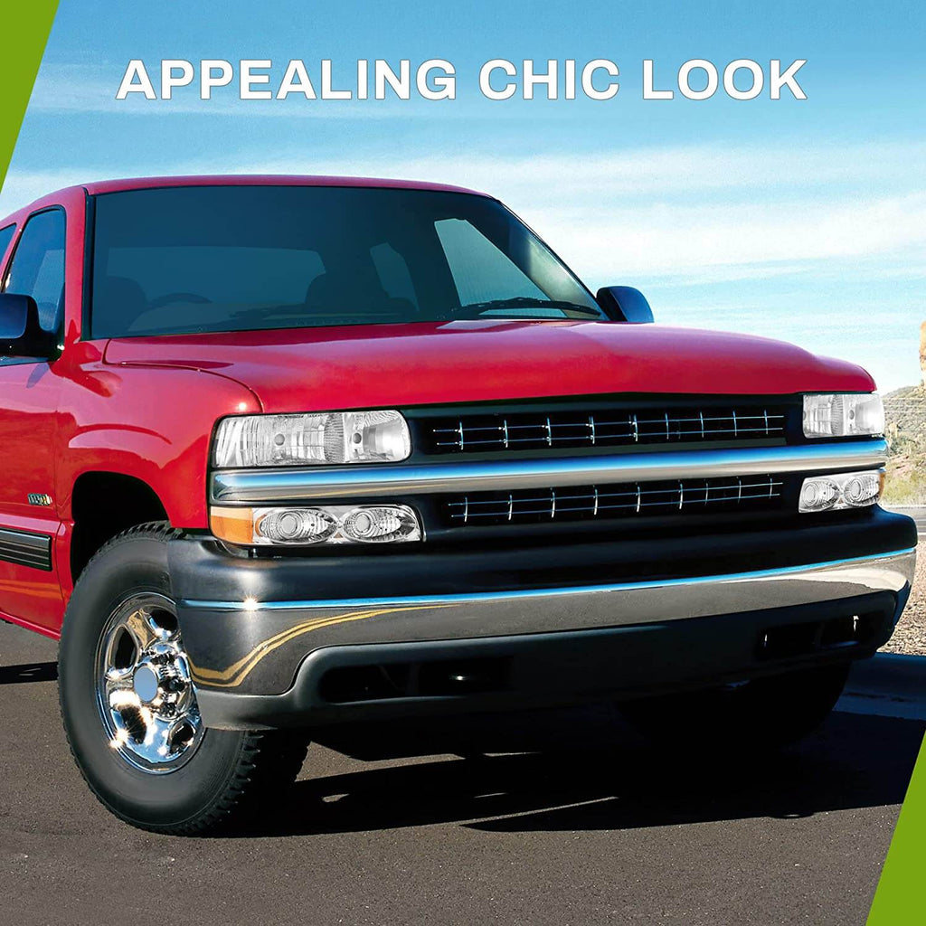 1999-2002 Chevy Silverado headlights