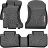 YITAMOTOR® Floor Mats for 14-18 Subaru Forester, Custom-Fit Black TPE Floor Liners 1st & 2nd Row All-Weather Protection