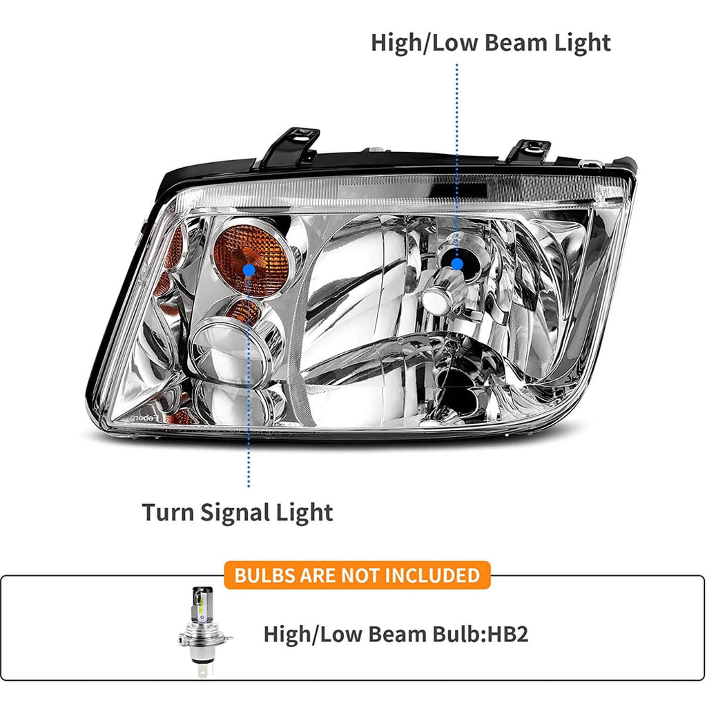 2002-2005 Volkswagen Jetta Headlight Assembly