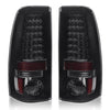 YITAMOTOR® 2003-2007 Chevy Silverado / 1999-2003 GMC Sierra LED Tail Lights Smoke Lens