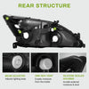 2003-2007 Honda Accord OE Headlights Assembly