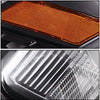 YITAMOTOR® 2003-2007 Honda Accord Headlight Assembly OE Headlamp Amber Reflector Black Housing - YITAMotor