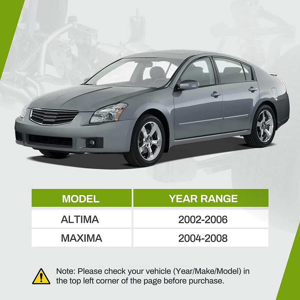 2004 - 2008 Nissan Maxima front suspension kit