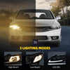 LED DRL 2006-2011 Honda Civic Sedan 4-Door Headlights
