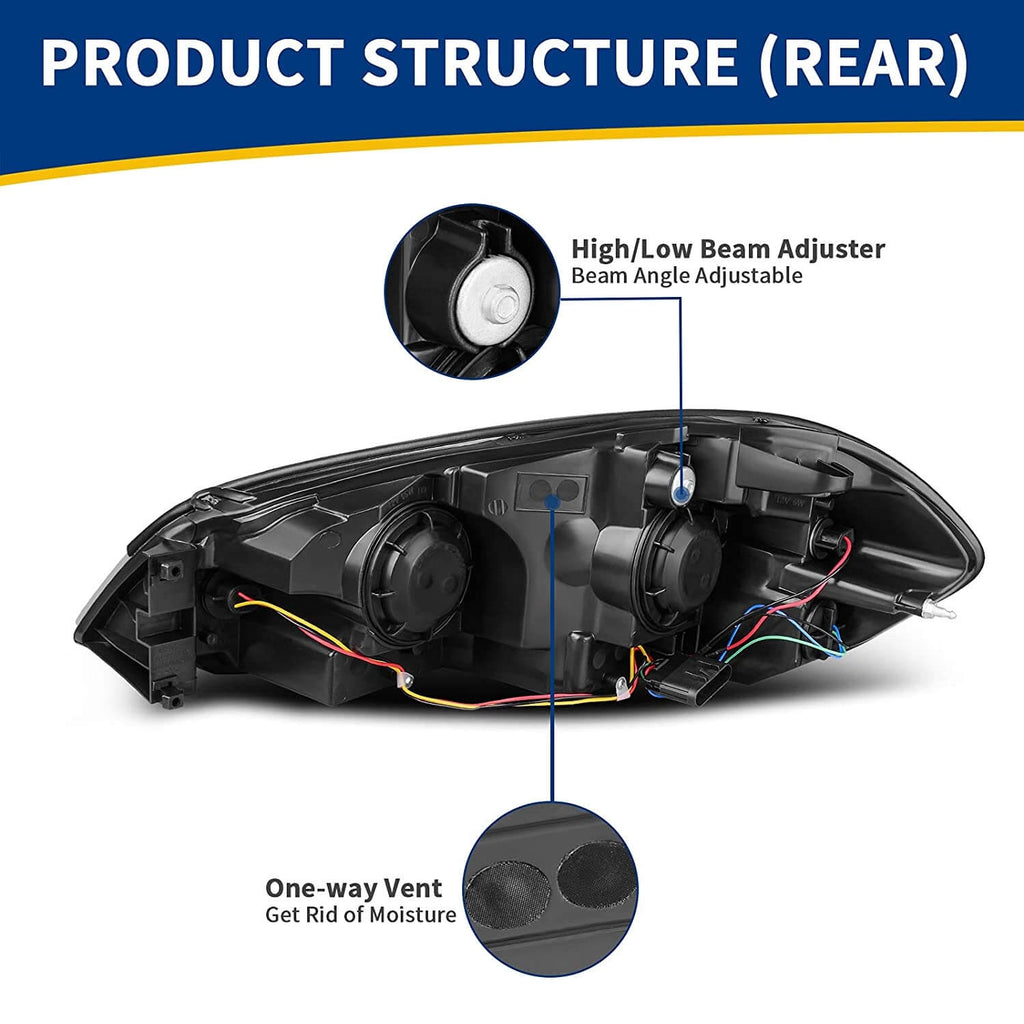 2006-2013 Chevy Impala / 2006-2007 Chevy Monte Carlo Headlight Assembly