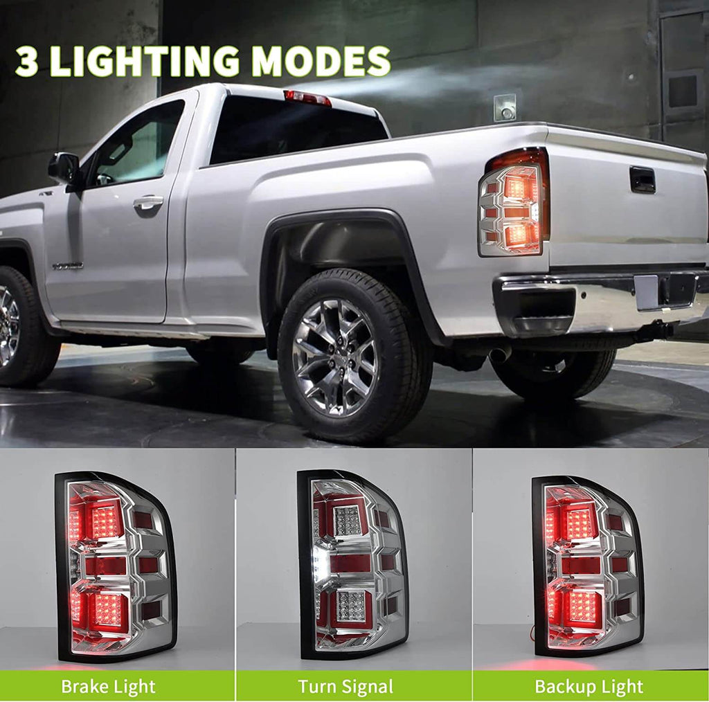 LED 2007-2013 Chevy Silverado Taillights