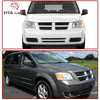 2008-2010 Dodge Grand Caravan Replacement Chrome Housing Headlight