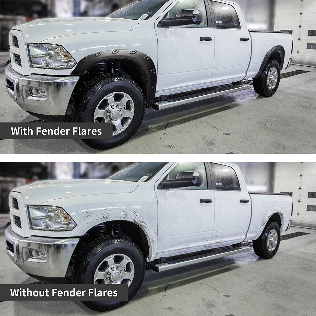 2010-2018-Dodge-RAM-2500-3500-Fender-Flares-comparison