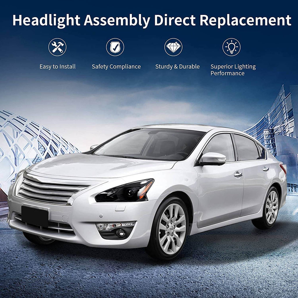 Projector 2013-2015 Nissan Altima headlights