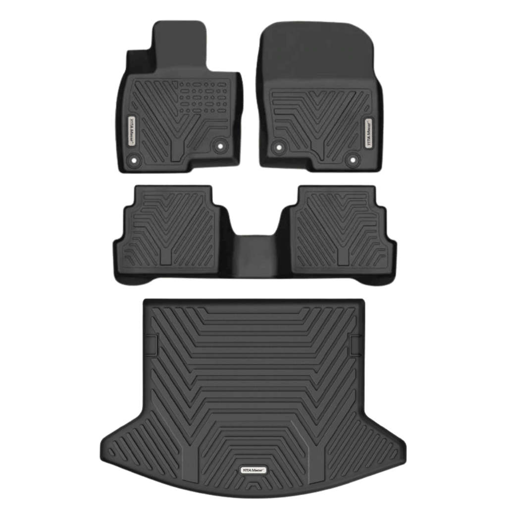 YITAMOTOR® 2017-2021 Mazda CX-5 Cargo Liner Floor Mats, All-Weather Protection - YITAMotor