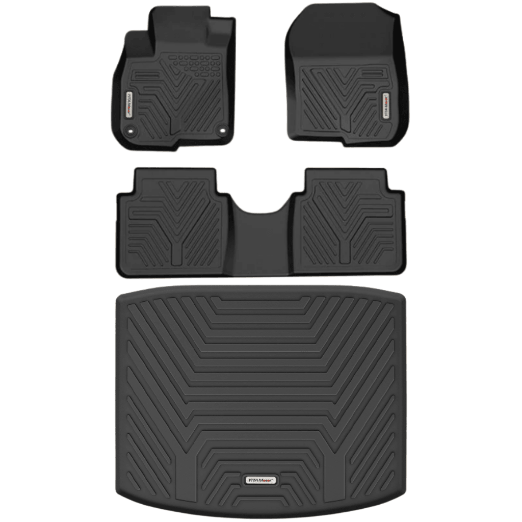 YITAMOTOR® 2017-2022 Honda CR-V Cargo Liner Floor Mats, All-Weather Protection - YITAMotor