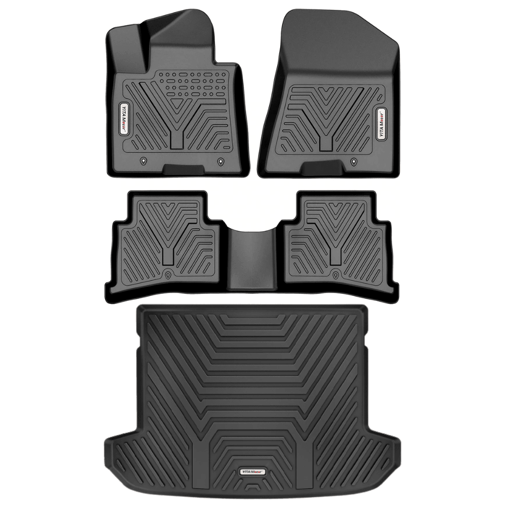 YITAMOTOR® 2017-2022 Kia Sportage Cargo Liner Floor Mats, All-Weather Protection - YITAMotor