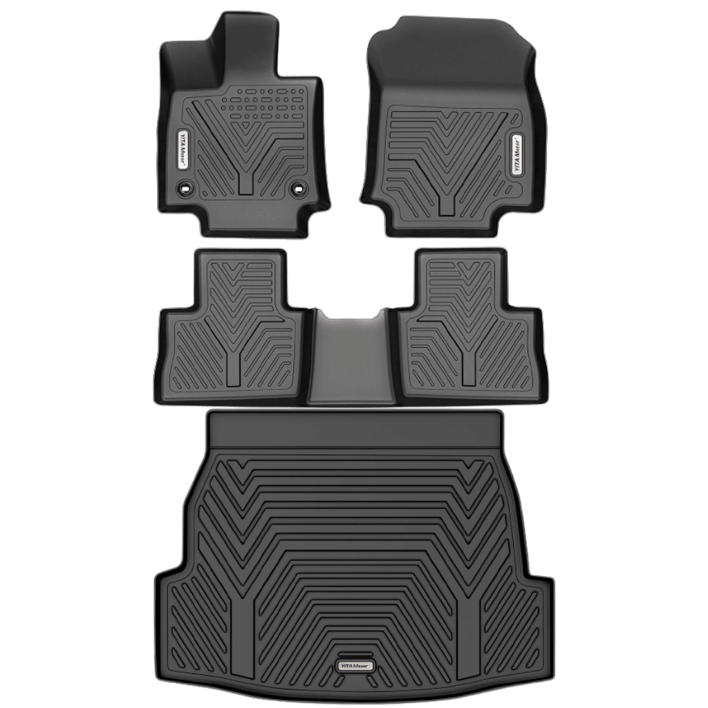 YITAMOTOR® 2019-2022 Toyota RAV4 Cargo Liner Floor Mats, All-Weather Protection - YITAMotor