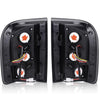 YITAMOTOR® LED Tail Lights for Ford Ranger 2001-2005, Tail Lamps Black Smoke Replacement Assembly Left + Right Pair
